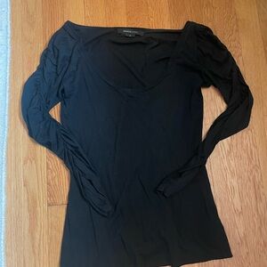 Rebecca Beeson Black Long Sleeve Top